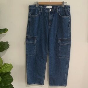 MNG Women’s Cargo Jeans